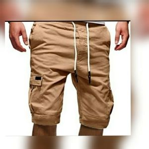 Men's chinos khaki short